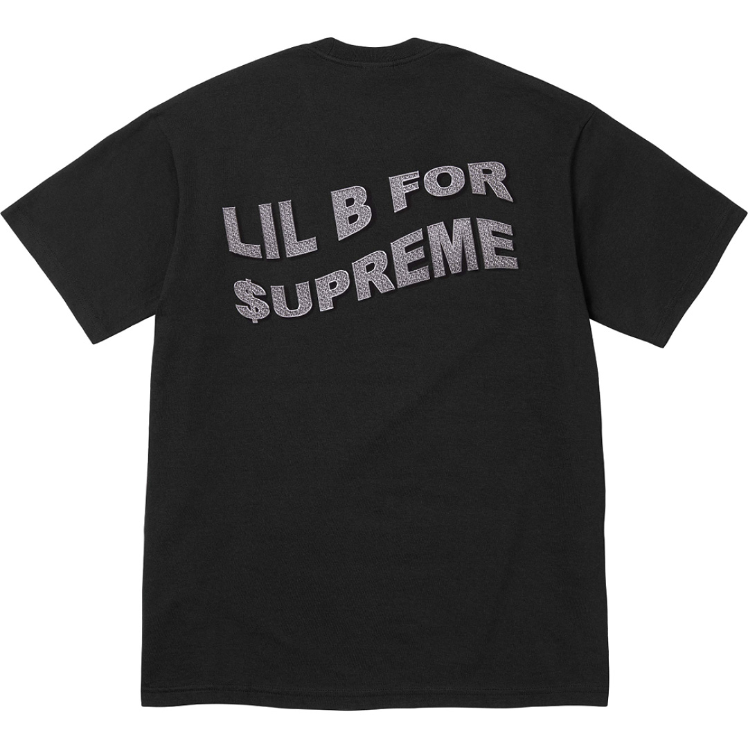 Supreme 118 BASED TEE Print T Black White S M L - Image 5