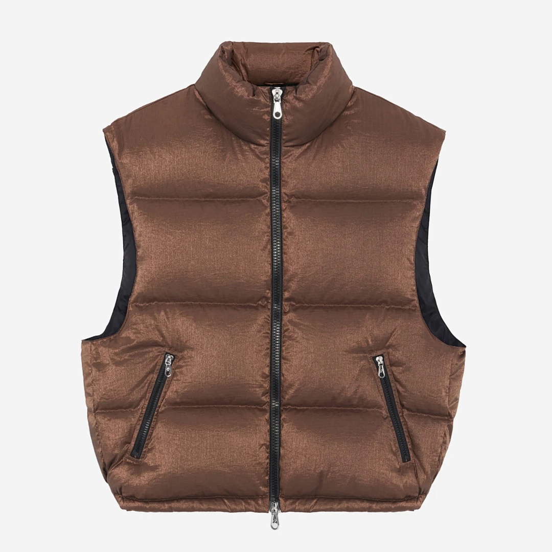 On Running 278 Cole Buxton Gloss Surface Vest Black Coffee S-XL C7037# - Image 34