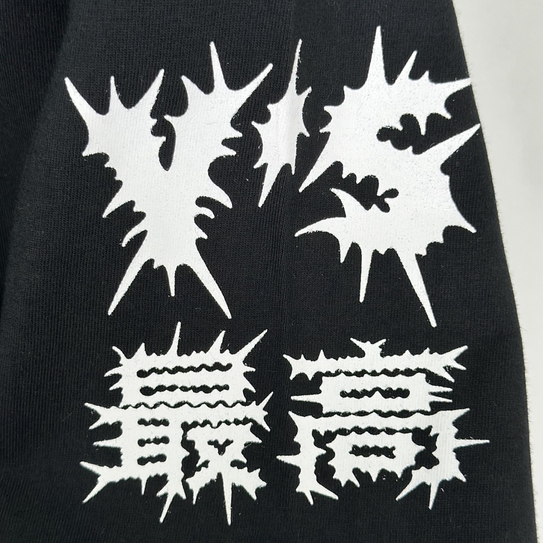 Supreme 178 Y'S Long Sleeve T Mountain Collab L/S TEE Double Print Black White S - Image 9