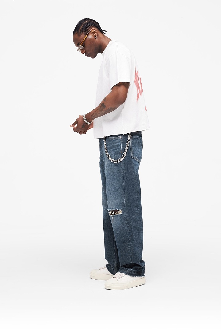 Off-White 118 REPRESENT New High Mens Womens Top Wide Short Sleeve : S M L XL Off (White) - Image 21
