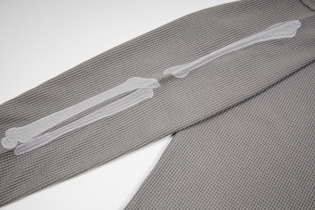 AMIRI 168 Wide Version Model Long Sleeve Black Apricot Light Grey S M L XL 601# - Image 41