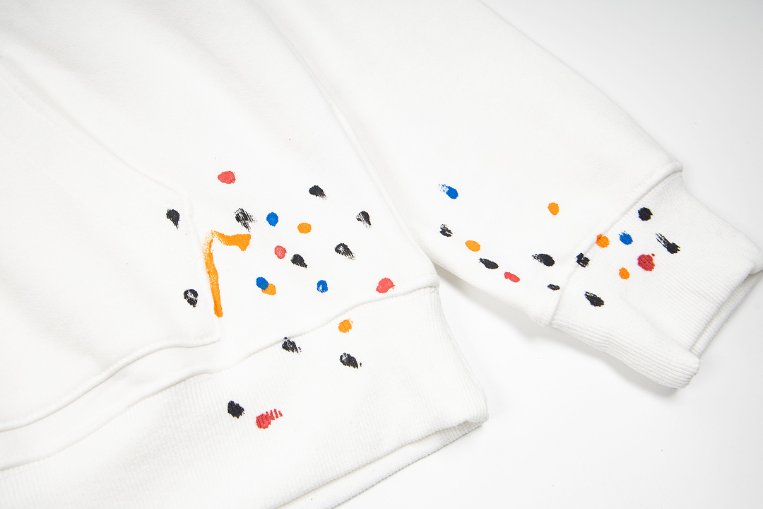 AMIRI 218 Wide Version Model Long Sleeve Black White S M L XL 605# - Image 24