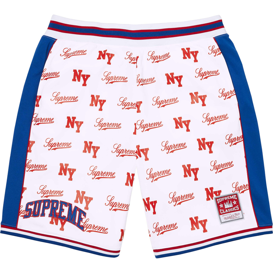 Supreme 258 MITCHELL NESS Black White S M L - Image 3