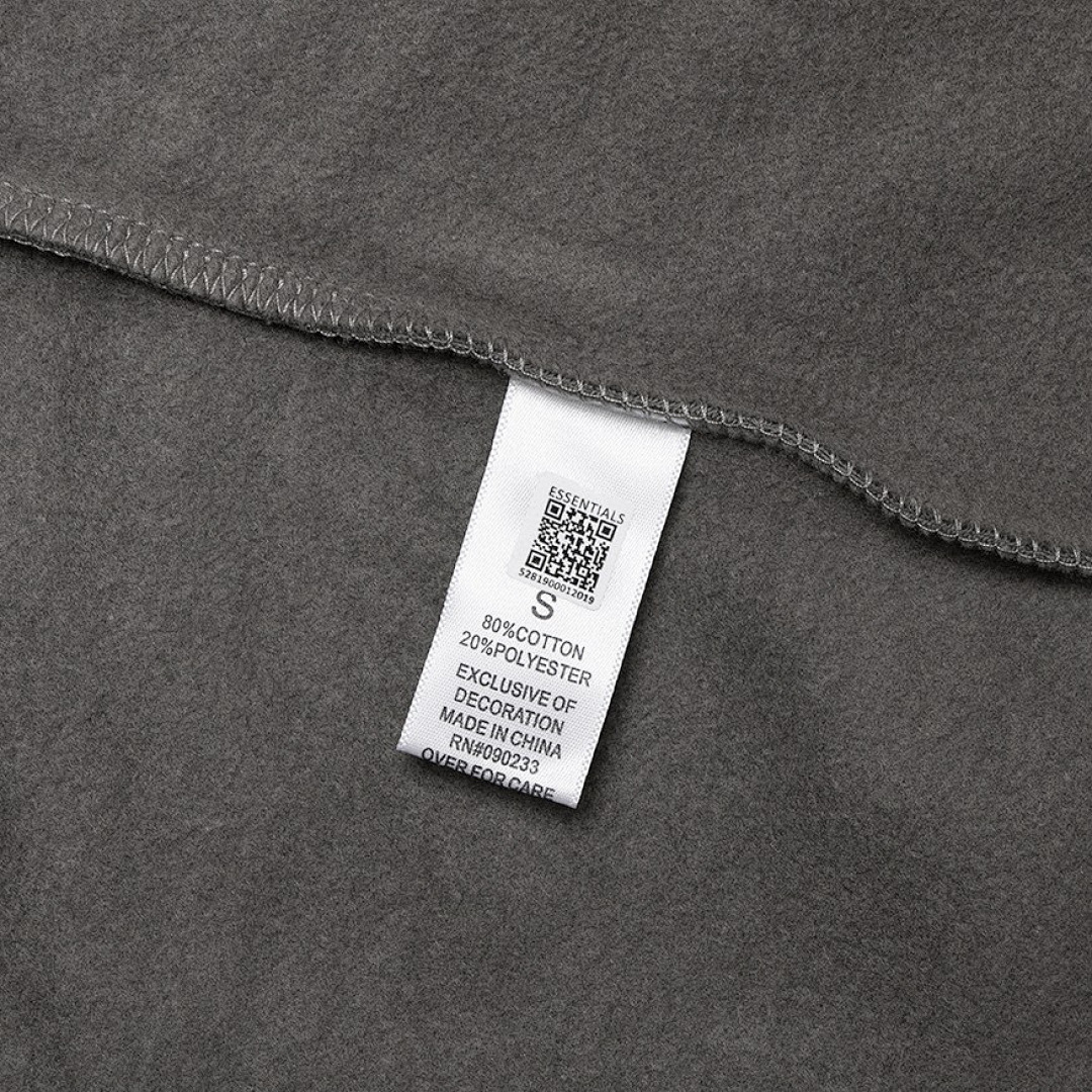 Essentials 218 ESS Sleeve LOGO Black /Black Grey /Charcoal S-XL 6692# - Image 52