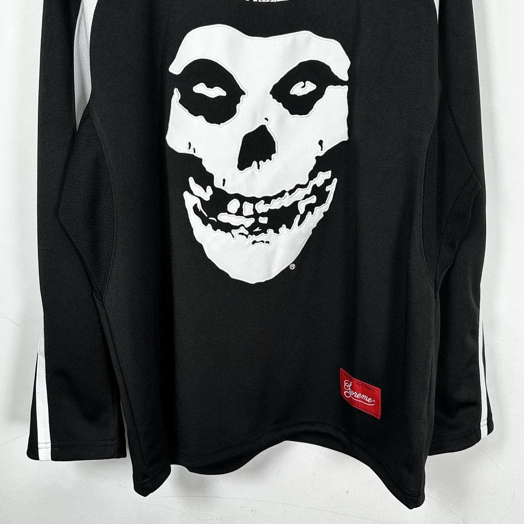 Supreme 248 SS26 HOCKEY JERSEY Long Sleeve Ice Black Purple S- XL - Image 11
