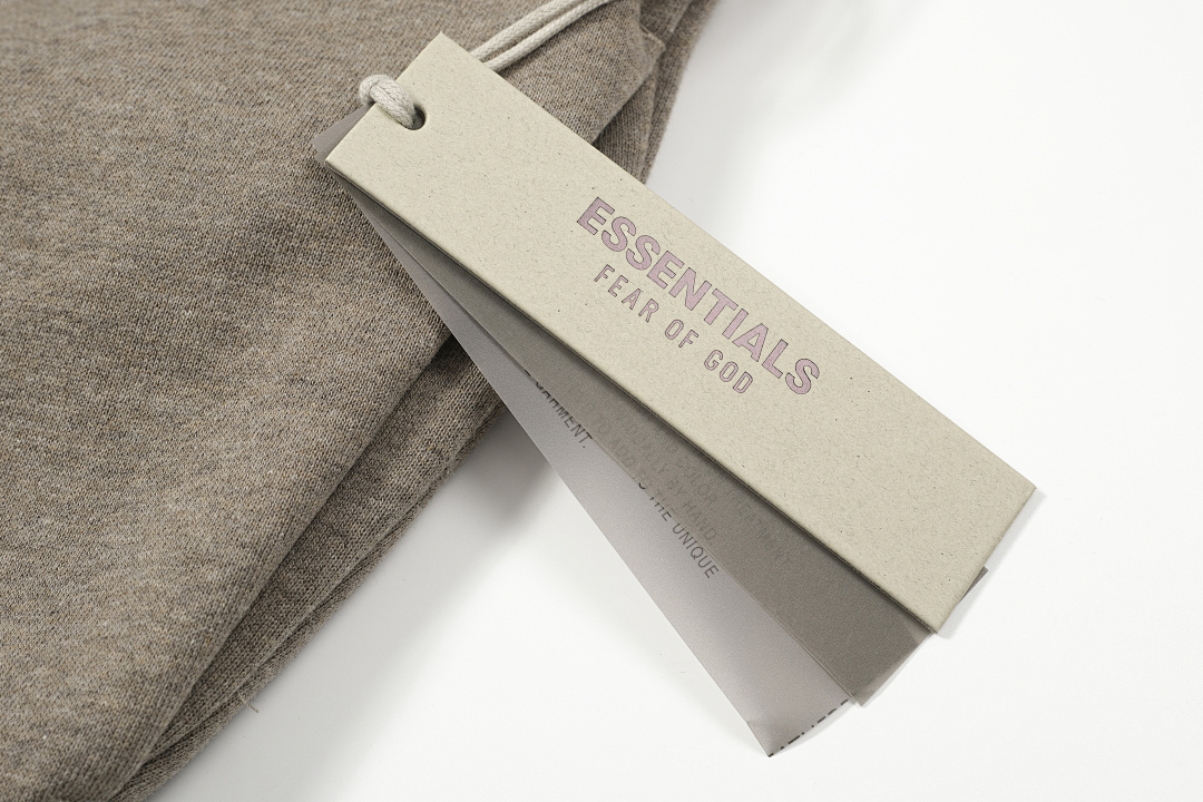 Essentials 228 Ess FALL24 HOLIDAY Fleece Hoodie Gum Velvet : Dark Mist Grey Light Black Desert Gold Brown :S-XL - Image 76
