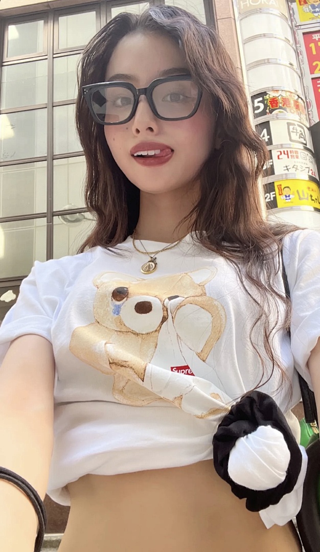 Supreme 138 SS25 BEAR TEE Small T Print Short Sleeve Black White S-XL - Image 22
