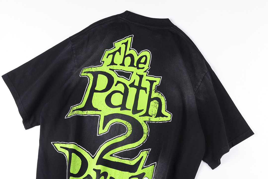 Hellstar 168 Hellstar Studios The Path 2 Paradise Wind Print Short T Black S-XL - Image 6