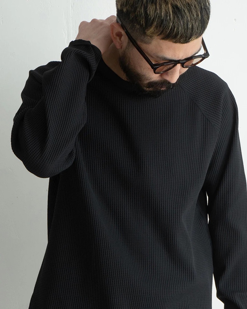 Unbranded 158 Goldwin SS25 SOLOTEX City Embroidered Snow Floral Logo Long Sleeve T : Black Cloud Grey White 2 3 4 5 - Image 19