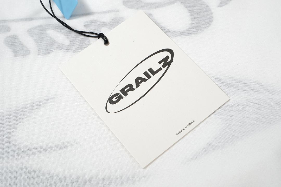 Unbranded 118 GRAILZ Logo Print Short Sleeve T Black White 1 2 3 G1906# - Image 30