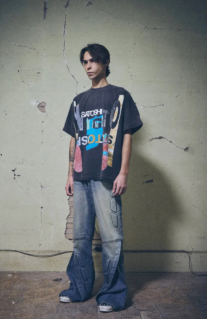 Unbranded 138 Satoshi Nakamoto Vintage Tee T Washed Black S M L - Image 12