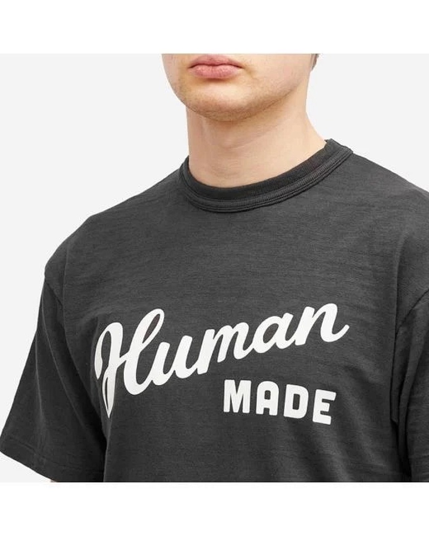 Human Made 118 Human Made Graphic T-Shirt Print Cotton Short Sleeve T : Black White S M L - Image 11