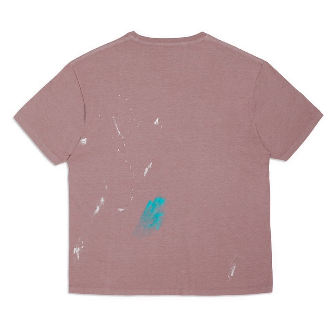 Gallery Dept 118 Gallery Dept. PSYCHOLOGY ED TEE Ink Logo Label Print Short Sleeve T : Pink S M L - Image 3