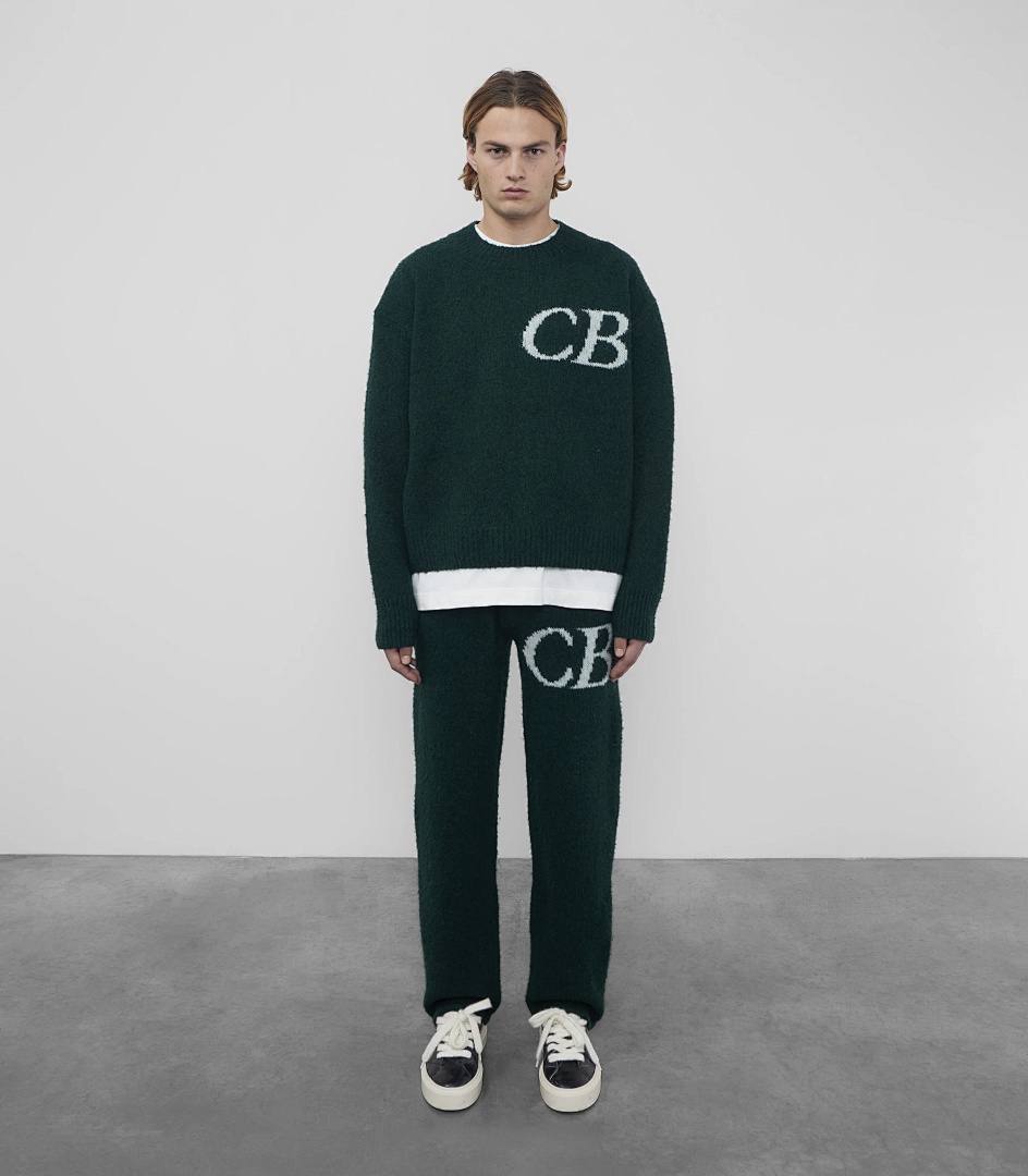 On Running 218 Cole Buxton Small Logo Floral Wide Fleece Stitching Long Black Grey Blue Ink Green S-XL M986# - Image 70