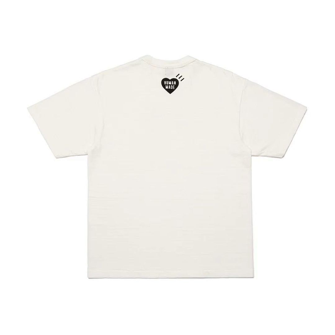 Human Made 118 HUMAN MADE GRAPHIC T-SHIRT Green Top Print Cotton Short Sleeve T : Black White S M L - Image 5