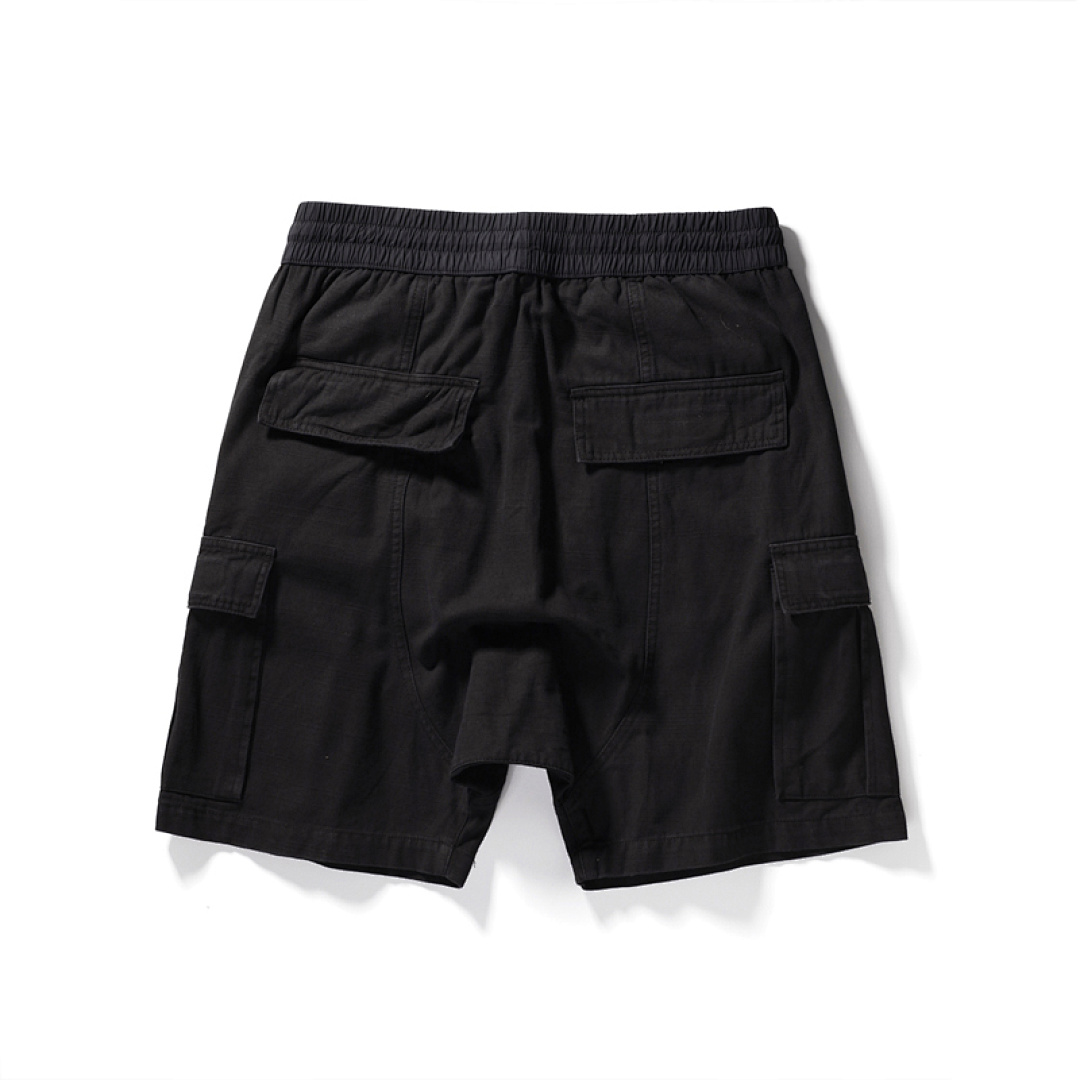 Essentials 218 ESS CARGO Lace Short Black Military Green S-XL 7125# - Image 27