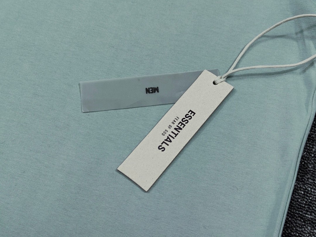 Essentials 118 ESS LOGO Short Sleeve T Black Mist Blue Purple Sea Grey XS-XL 6200# - Image 19