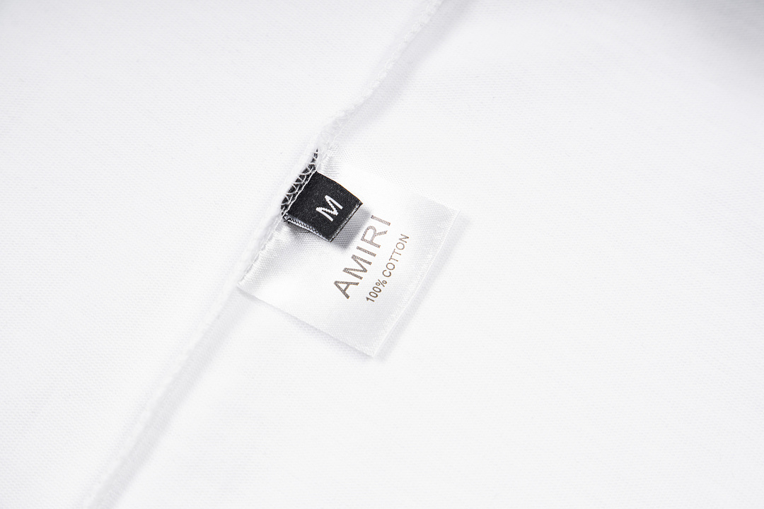 AMIRI 118 26Ss New Logo Print Short Sleeve T Black White S M L XL 9924# - Image 19