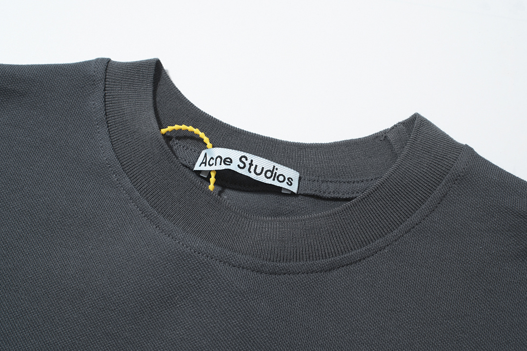 Acne Studios 128 AC LOGO Floral Short Sleeve T Pink White Grey Blue S-XL 8065# - Image 5