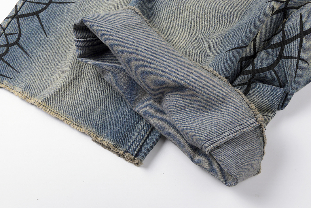 Hellstar 398 HELLSTAR STUDIOS Washed High Blue S-XL - Image 8