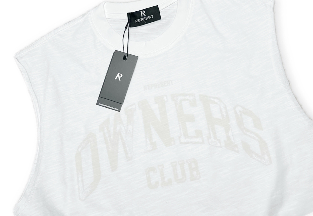 Off-White 118 REPRESENT New High Mens Womens Wide : S M L XL Off (White) - Image 5