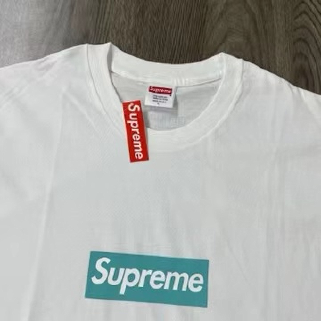 Supreme 118 Sup 21FW Box Logo Tee Collab Short Sleeve T White S M L - Image 7