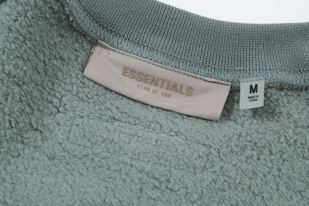 Essentials 98 ESS LOGO Sleeve Collar Purple Mist Blue Brown Black Big White Yellow Sand S-XL 6204# - Image 13