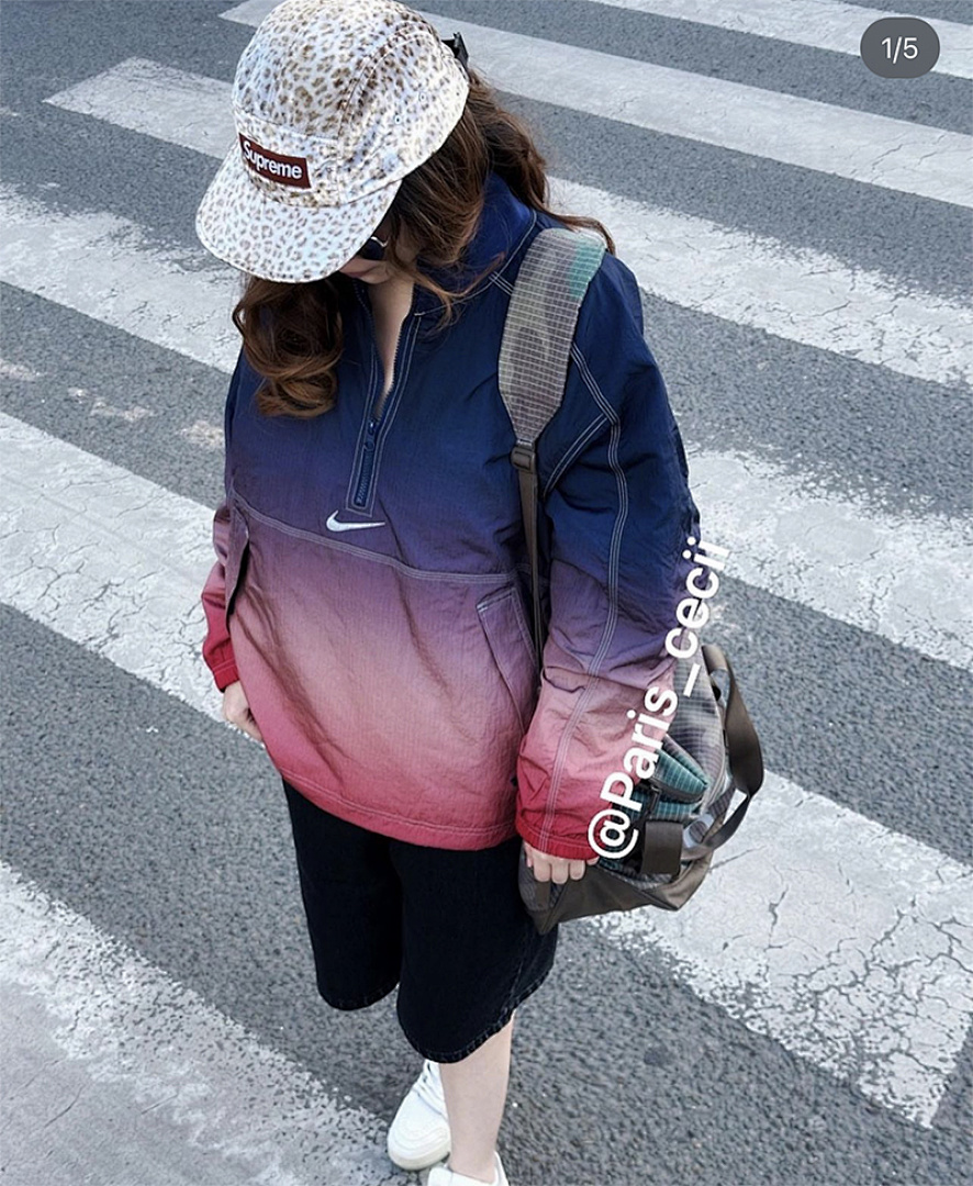 Supreme 138 Sup 24SS Leopard Velvet Camp Cap (Sky White) - Image 4