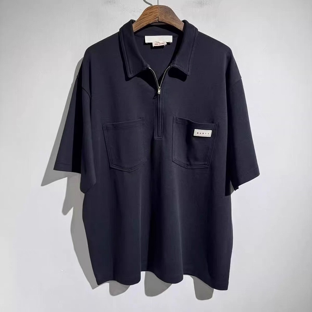 Ralph Lauren 168 Marni Double POLO Short Sleeve T Black 46 48 50 52 3273# - Image 17