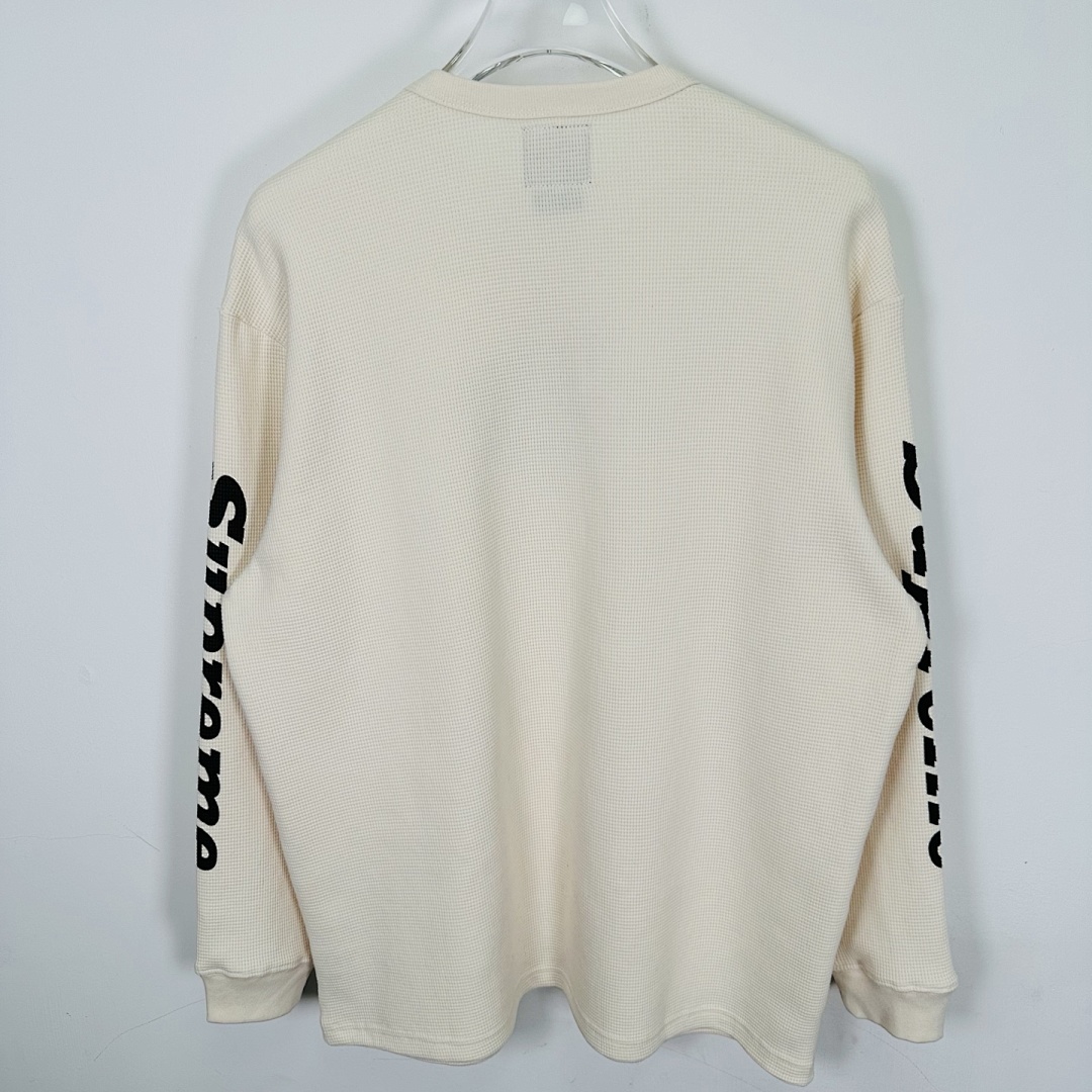 Off-White 228 DK Long Sleeve T X DICKIES Collab FW25 THERMAL L/S TEE Black Off White S - Image 13