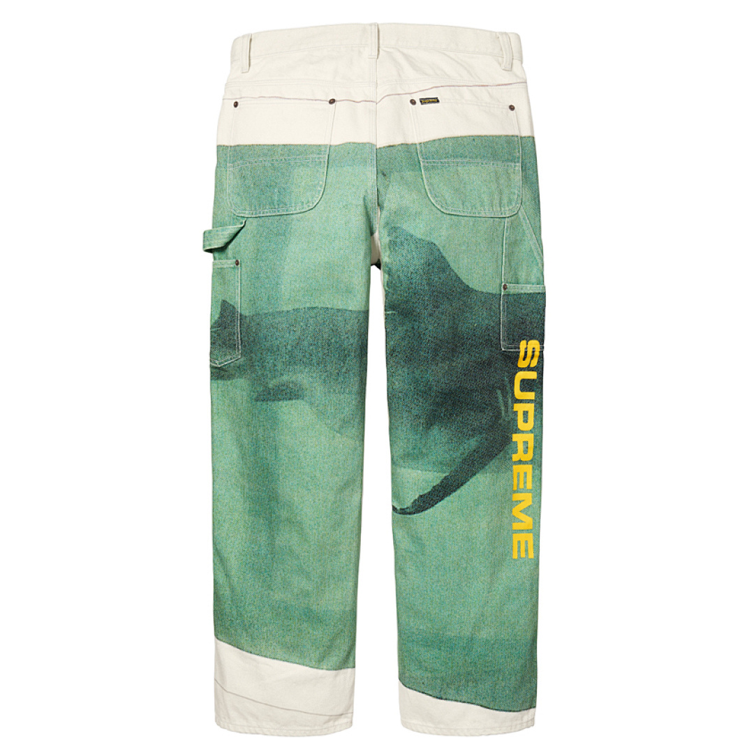 Supreme 398 25SS Damien Hirst Collab Long 30 32 34 36 (Green Black) - Image 5