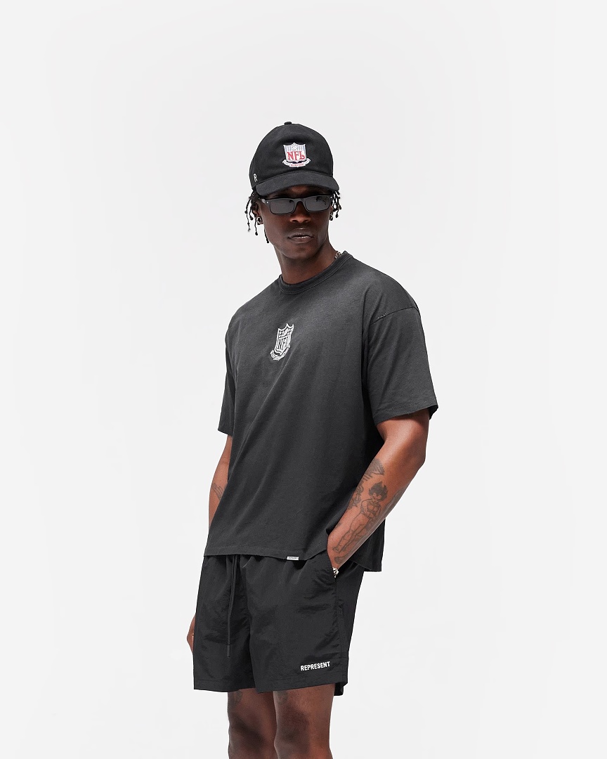Represent 148 REP Embroidered Print Water Short Sleeve : S M L XL (Black) - Image 12