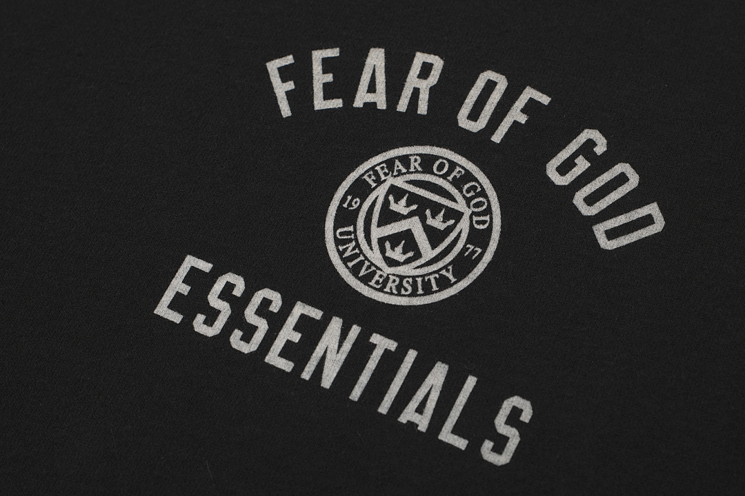 Essentials 118 ESS 24FW Print Short Sleeve T Sea Blue Black Dark Mist Grey XS-XL 6286# - Image 36