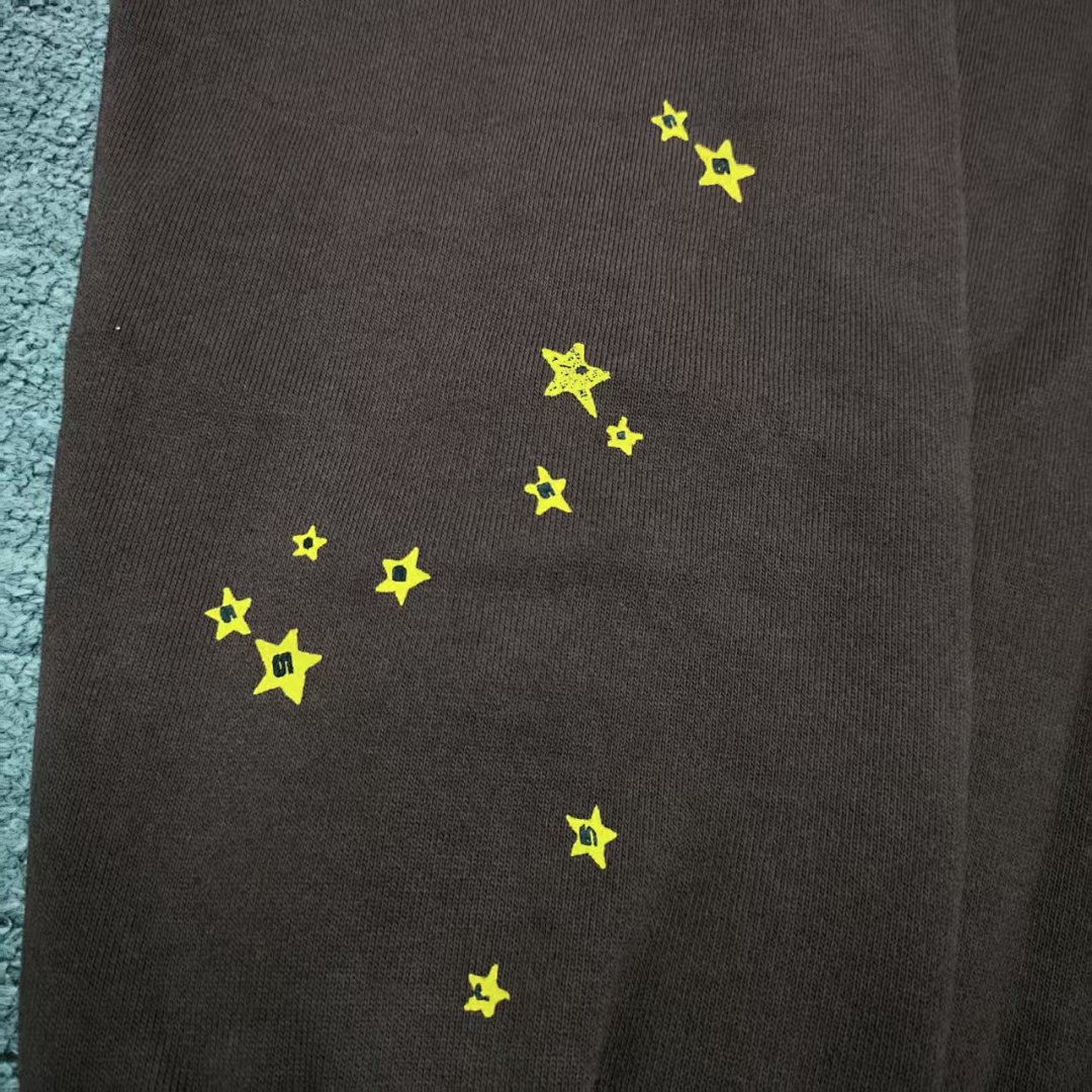 Sp5der HOODIE Brown Angel 555 Mens Womens Top : S-XXL - Image 18
