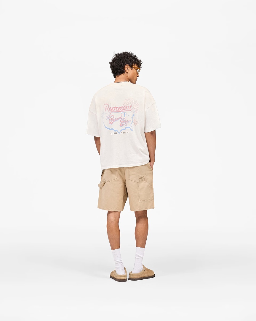 Off-White 138 Represent × The Beach Boys Collab T : S M L XL Off (White) - Image 22