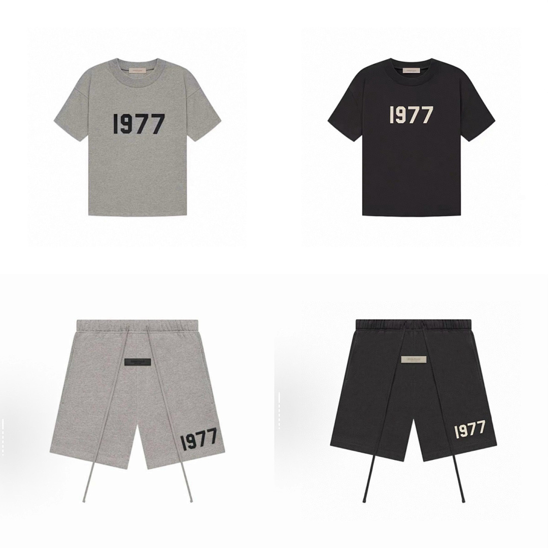 Puma 118 ESS 1977 TEE Gum Suede Print Short Sleeve T Black Iron Dark Oatmeal S-XL 6079# - Image 3