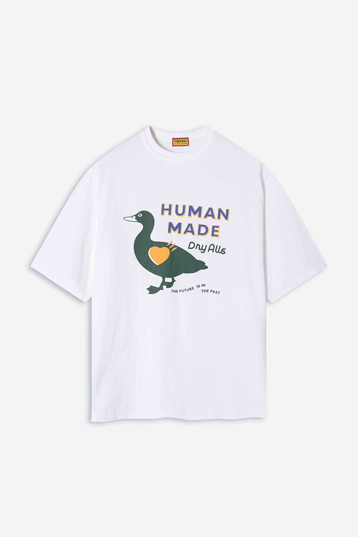Human Made 118 HUMAN MADE Exclusive Logo Print Short Sleeve T : Black White S M L - Image 4