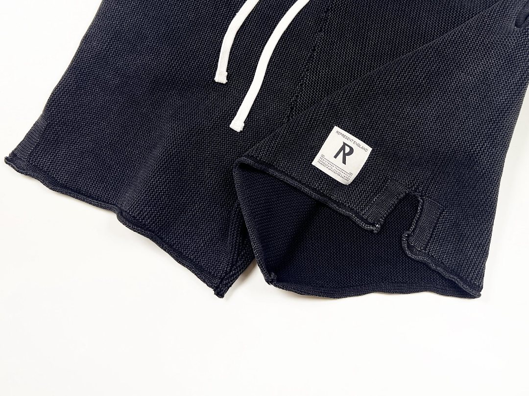 Represent 198 Represent Olive Washed Short : S M L XL (Black) - Image 7
