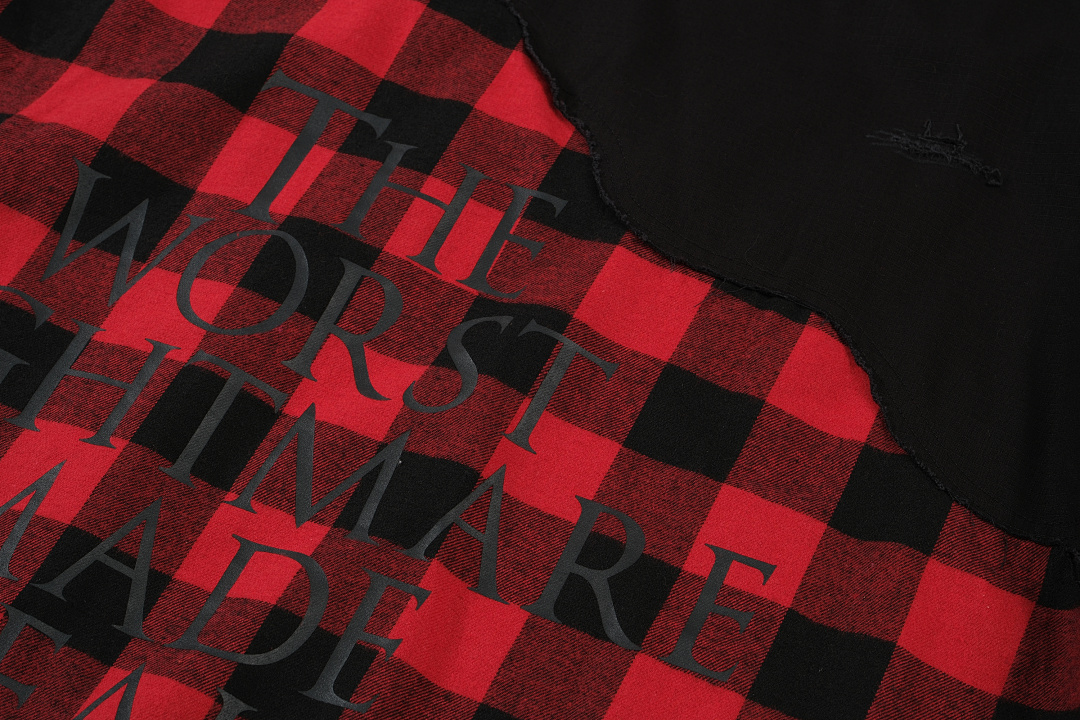 Unbranded 258 Undermycar 23SS Patchwork Black Red 1 2 3 4 3263# - Image 13