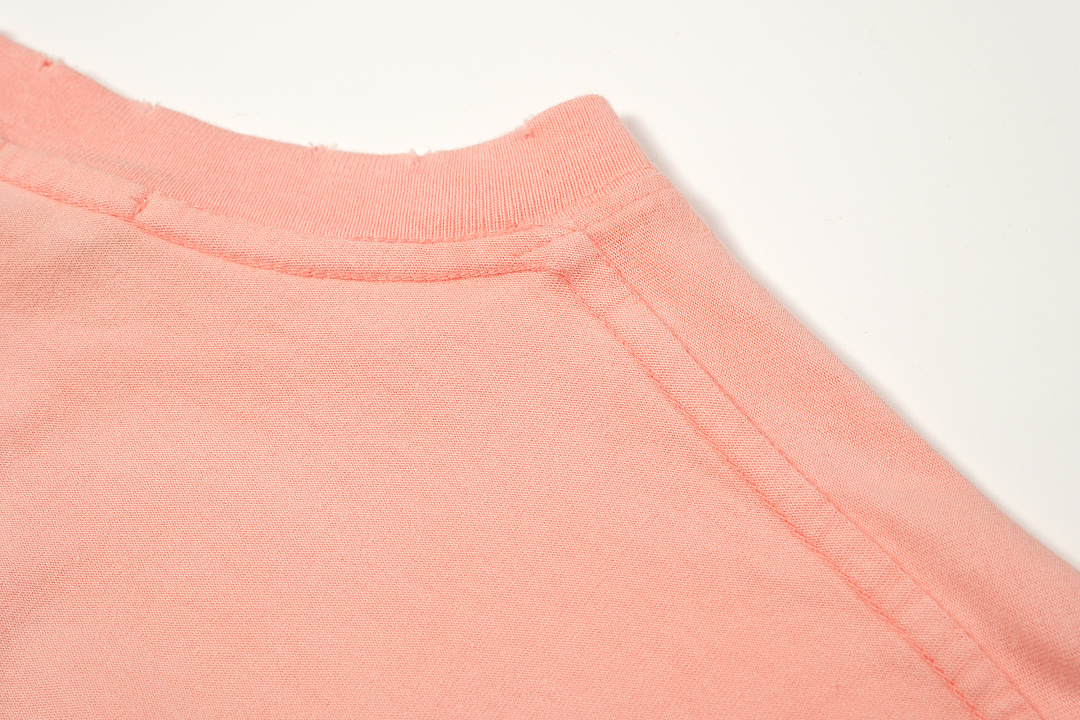 Acne Studios 118 AC LOGO Print Short Sleeve T Pink Floral Grey Black White Red Olive Green Dark Blue Spring Purple S-XL 8026# - Image 7