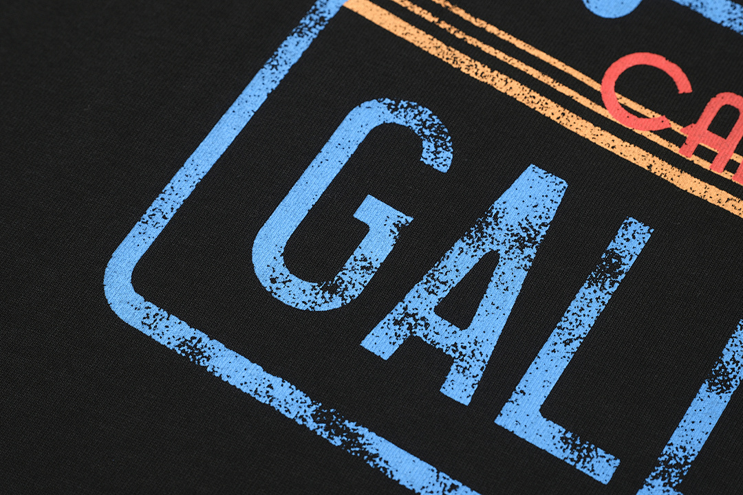 Gallery Dept 118 GAL LOGO Print Short Sleeve T Black White S-XL 8078# - Image 8