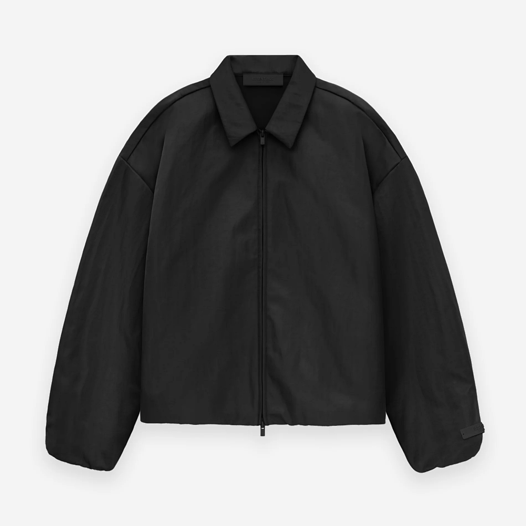 Essentials 298 ESS 24FW Stand Collar Canvas Wind Black Green S-XL 6253# - Image 42