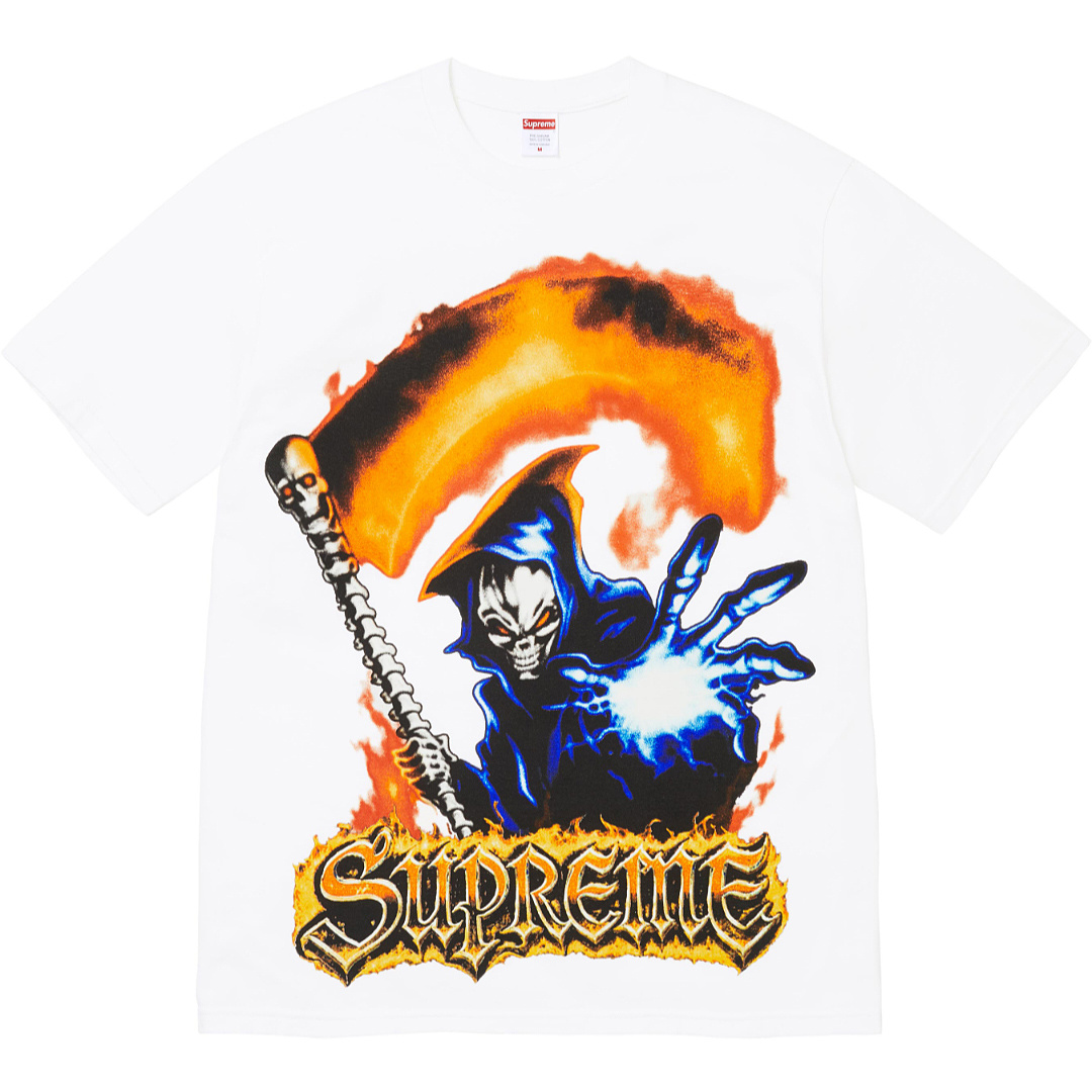 Supreme 168 SS26 GRIM REAPER TEE Print T - Image 4