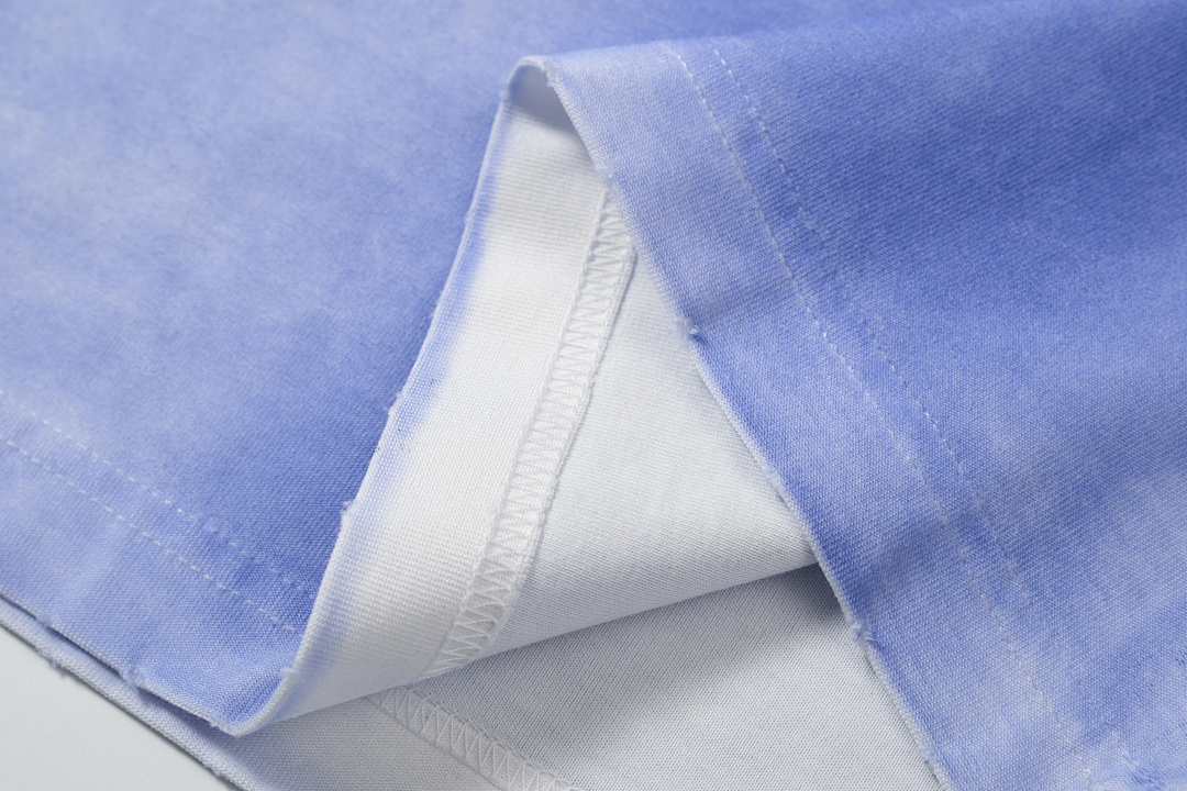 Acne Studios 118 AC LOGO Print Short Sleeve T White Light Blue Dark S-XL 8046# - Image 30