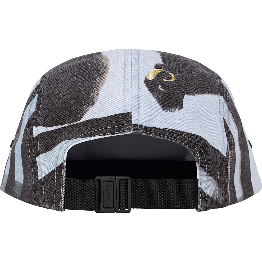 Supreme 138 Sup 25SS Damien Hirst Camp Cap Mountain (Black) - Image 4