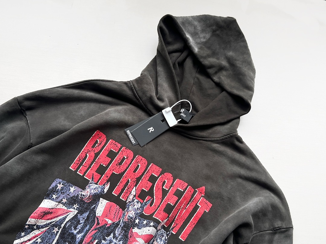 Represent 268 Represent : S M L XL (Grey) - Image 6
