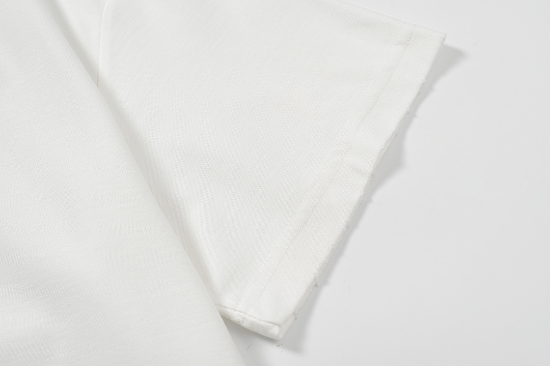 Acne Studios 118 AC LOGO Print Short Sleeve T White Light Blue Dark S-XL 8046# - Image 39