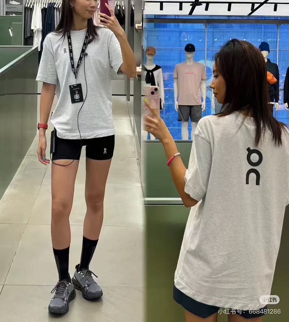 On Running 118 ON Print Short Sleeve T : White Black Grey Green M L XL - Image 21