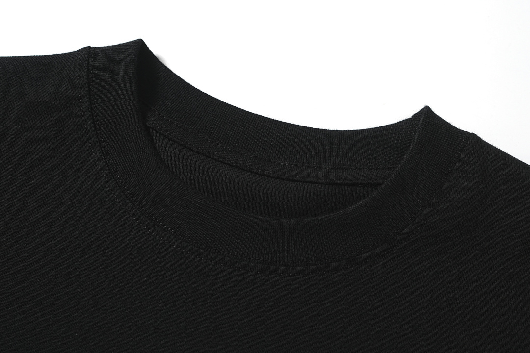 Miu Miu 108 MIU Floral Short Sleeve T Black White Grey S-XL 8068# - Image 6