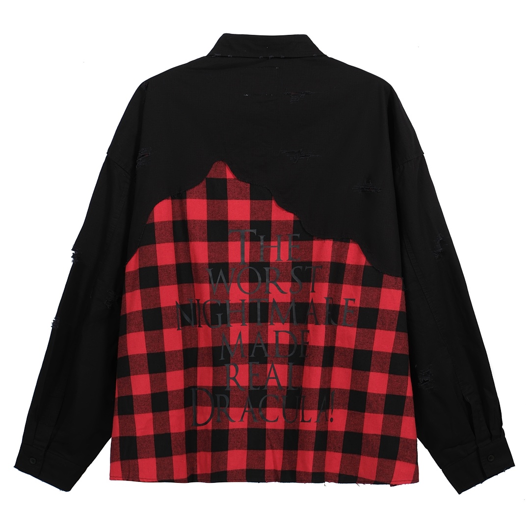 Unbranded 258 Undermycar 23SS Patchwork Black Red 1 2 3 4 3263#